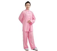 Daoba Women's Tai Chi Uniform Chinese Traditional Tai Chi Suits Martial Arts Wear Long Sleeve Morning Exercises Kung Fu Clothing