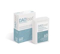 DAOfood - for The Dietary Management of DAO Deficiency - Dispenser 60 Mini Gastro-Resistant Tablets - DAO Enzyme