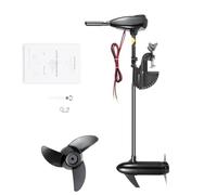 DAOHHFO 80LBS Electric Outboard Engine Fishing Boat Motor Trolling Motor 12V 1900 U/MIN Outboard Engine 800W for Small Watercraft, Such as Fishing Boats, Dinghies, and Inflatable Boats