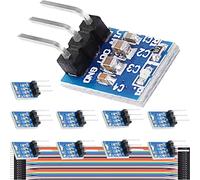 DAOKAI 10PCS AMS1117-3.3 Step Down Power Voltage Regulator Module DC 4.75V-12V to 3.3V Power Board LDO 800mA 3Pin with Cable