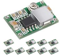 DAOKAI 10PCS Mini 360 Power Supply Buck Module DC to DC Adjustable Buck Converter 4.75-23V to 1.0-17V Ultra-Small Step Down Voltage Regulator 3A for Aeronautical Model