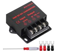 DAOKAI 12V/24V to 5V 10A Converter DC Voltage Regulator Step Down Buck Converter Power Supply Transformer Module High Conversion Efficiency for Automobiles Boats Trucks
