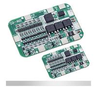 DAOKAI 2 Pcs 6S 24V 15A Lithium Battery Protection Board BMS PCB Protection Board 18650 Charger Module for Li-ion Lithium Battery with Nickel Strip
