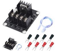 DAOKAI 2Pcs Heat Bed Power Module MOS Tube Expansion Board 3D Printer Heated Bed Power Module, 25A High Power High Current Load 3D Printer Accessory with Cable