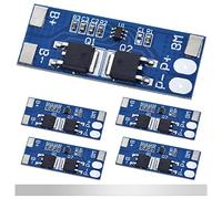 DAOKAI 5 Pcs 2S 7.4V 8A Lithium Battery Protection Board BMS PCB Protection Board 18650 Charger Module for Li-ion Lithium Battery with Nickel Strip