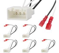 DAOKAI 72-5602Car Speaker Wire Harness Car Replacement Door Speaker Wiring Harness Plug Connector Compatible with Ford Compatible with Mazda Speakers Plug and Play -6pcs