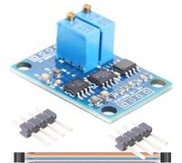 DAOKAI AD620 Voltage Amplifier Module 1.5-1000 Gain Adjustable Microvolt Millivolt Signal Amplifier Module High Precision DC 3-12V with Dupont cable pin header