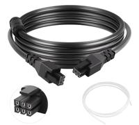 DAOKAI AMS Extension Cable for Bambu Lab X1/P1 Series 3D Printer, 1.5M/59in 6-pin AMS Connection with Magnetic Ring Filter(Not Compatible with Lab A1 AMS-Lite Series)
