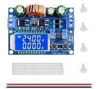 DAOKAI Buck Boost Converter Display DC-DC 5.5-30V to 0.5-30V Step Up/Down Voltage Converter 3A 35W Power Supply Module Adjustable Constant Current Voltage Regulator