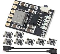 DAOKAI Charge Discharge Integrated Module 2A 5V Battery Charging Board 3.7V 4.2V with Protection for On-board Charging Retrofit DIY PCB Board(8Pcs)