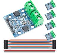 DAOKAI L9110S DC Stepper Motor Module, 5Pcs Dual-Channel H-bridge DC Stepper Driver Board 2.5-12V Motor Driver Controller Module LED Lights for Arduino Stepper Motor Smart Car
