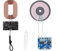 DAOKAI Qi Wireless Charging Standard Receiver Module 5V 1A PCBA Board Coil, Qi Standard Wireless Charging Board With Coil for DIY Cell Phone Charging Kit
