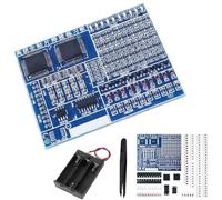 DAOKAI SMD Components Practice Board SMT Components Soldering Practice DIY Soldering Skill Training Board LED Transistor Electronic Project Kits for Competition Experiment, 5V