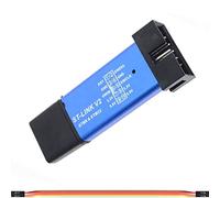 DAOKAI ST-Link V2 Emulator Downloader Programmer STM8STM32 Programming Unit 3.3V 5V Two-color Indicator with DuPont Cable