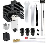 DAOKAI Upgraded Hotend Kit for Bambu Labs P1S/P1P 3D Printer, P1 Hardened Steel Hotend Kit,High Speed,High Temperature Extruder Hot End with Nozzle,Ceramic Heater Thermistor
