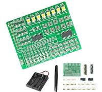 DAOKAI Welding Practice Board,1805 SMD/SMT Components Practice Board Practice Kit 15-way Color Light Controller DIY Soldering Skill Training Board for Competition Experiment, 5V