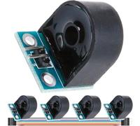 DAOKAI ZMCT103C 5A Current sensor Single Phase Micro Current Transformer Module Active Precision Output 5mA Max 3000V Measure,with Dupont cable,for Arduino,pack of 5