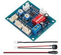 DAOKI Thermostat PWM Fan Module, PC Fan Temperature Speed Controller Governor CPU High Temperature Cooling Module 4 Wire 3 Channels DC 12V NTC 50K Thermal Sensor/Buzzer Alarm Sounder Module