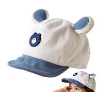 Daooibpa Baby Baseball Hat | Baby Toddler Hat Sun Protection - Adjustable Breathable Cartoon Headwear for 6-Month to 3-Year Boys Girls Sons Daughters Blue