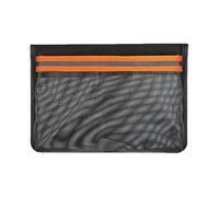 Daooibpa Boat Mesh Organizer Bag, Boat Storage Bag, Ventilated Dry Sack with Reflective Strips Tear-Resistant, for Swimming Kayaking Rafting Fishing Camping Travel Beach, 25x18CM