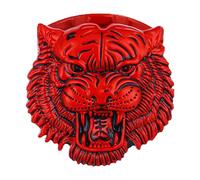 Daooibpa Start Stop Button Cover | Cool Protective Adhesive Ring | Tiger Head Vehicle Push Button Start Ring - for Drivers Men Women Truck Road Trip Travel Driving Commuting