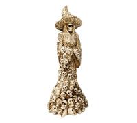 Daooibpa Witch Figurines | Resin Horror Table Decor | Horror Witch Halloween Mantel Figurines | for Home Bedroom Kitchen Office Haunted House Garden Yard Patio Porch Party Holiday