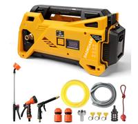 Daordaer Cordless Water Transfer Pump Battery Operated Compatible with DeWalt 18V Battery (Tool Only),9.6GPM,75FT Max Head,Portable Transfer Pump for RV, Tank, Pool Draining, Garden Watering