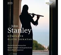 DAORSA DERVISHI/ALES - STANLEY COMPLETE FLUTE SONATA - CD - F4z
