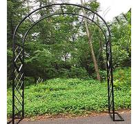 Daoyuan Metal Garden Arch,Rose Arch With Base,Weatherproof Pergola Trellis,Gazebo,Wedding Arch,For Various Climbing Plants,Celebration Decoration,Bridal Party,Multiple Sizes