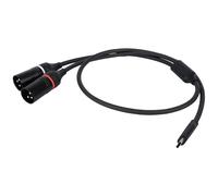 DAP USB-C to 2x XLR Male 3 pin Audio Lead Cable 1.5M DJ PA Sound System