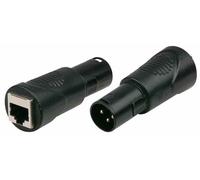 DAP AUDIO - 3-Pole XLR Male to RJ45 Female Adaptor - DMX512 Cabling Only