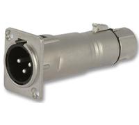 DAP AUDIO - Adaptor, Panel Mount XLR Plug to Socket