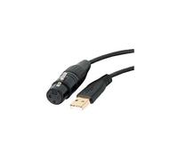 DAP AUDIO - D1630 - UCI-10 - USB XLR INTERFACE LEAD, 3M