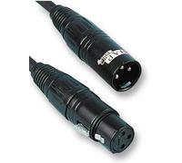 DAP AUDIO - Digital 3 Pin XLR Male to Female Lead, 15m Black