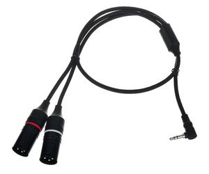 DAP-Audio FL117 TRS 90° 2x XLR/M 0.75m