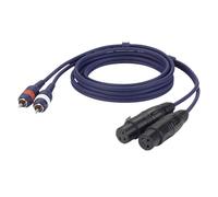 DAP Audio FL25150 1.5m Blue XLR Female to Male Audio Cable