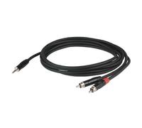DAP Audio FLX306 Heavy Duty 3.5mm Jack to 2 x Phono Recessed iPad Tablet DJ