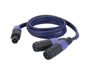 DAP Audio Neutrik Speakon Splitter Passive PA System Studio Sound Cable Lead