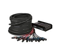 DAP CobraX 12/4 StageSnake 30M Multicore Snake Cable XLR PA System Studio Sound