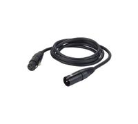 Professional Quality DMX Lead /cable 3 PIN XLR (M) - 3 PIN XLR (F) 15 Metres
