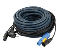 DAP FP10 10m Schuko/XLR-F to PowerCON/XLR-M Combi-Cable