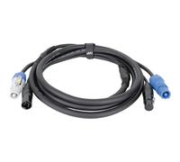 DAP FP21 Hybrid Cable 3 m 5-Pin XLR DMX/Power Pro Cable