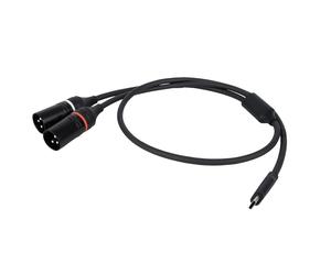 DAP USB-C to 2x XLR Male 3 pin Audio Lead Cable 1.5M DJ PA Sound System