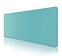 Dapesuom Large Mouse Pad, Extended Gaming Mouse Pad with Stitched Edges, Waterproof Desk Pads with Non-Slip Base, Keyboard Pad, Big Mouse Mat for laptop, Office, Home, 23.6 x 11.8 In, Malachite Green