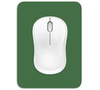 Dapesuom Small Mouse Pad, 6 x 8 Inch Thick Rubber Premium-Textured Non-Slip Portable & Washable Mini Mouse Mat for Women Men Wireless Laptops Keyboard Tray Gaming Computer Office Travel, Forest Green