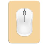 Dapesuom Small Mouse Pad, 6 x 8 Inch Thick Rubber Premium-Textured Non-Slip Portable & Washable Mini Mouse Mat for Women Men Wireless Laptops Keyboard Tray Gaming Computer Office Travel, Navajo White