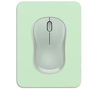 Dapesuom Small Mouse Pad 6 x 8 Inch with Non-Slip Rubber Base, Waterproof, for Wireless Mouse, Laptops, Home Office, Travel - Lake Green