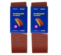 Dapetz ® 10 X 75mm X 533 mm 80 Grit Medium Sander Sanding Belt Belts 75 533 mm