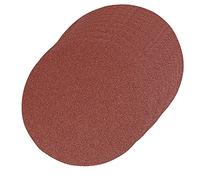 Dapetz ® 10 X Self Adhesive Sanding Discs 150mm 80grit Sander Orbital, Aluminium Oxide Air and Bench Top Disc Sanders for Sanding Wood, Paint, Varnish, Plastic, Plaster and Metals