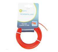 Dapetz ® 10m 2.4mm Strimmer Wire Universal String Trimmer Line Nylon Strimmer Cord 1.2mm 1.6mm 2.0mm 2.4mm 3.0mm Grass Strimming Cable for Garden Weeds Flower Beds (2.4mm x 10m)